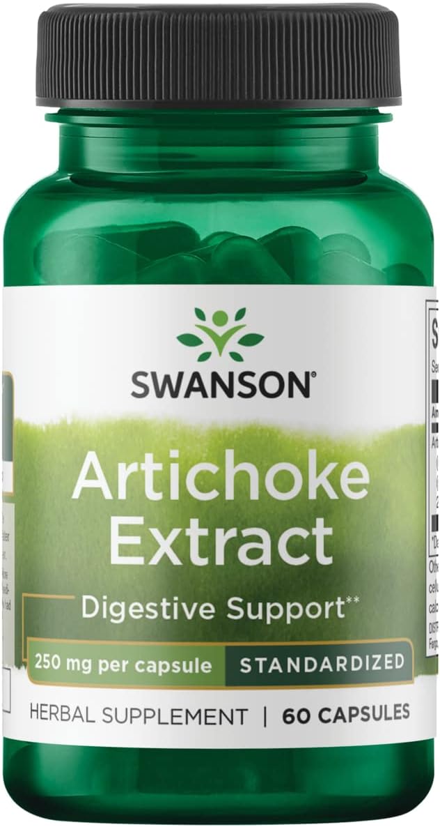 Swanson Alcachofa 250 miligramos 60 Cápsulas