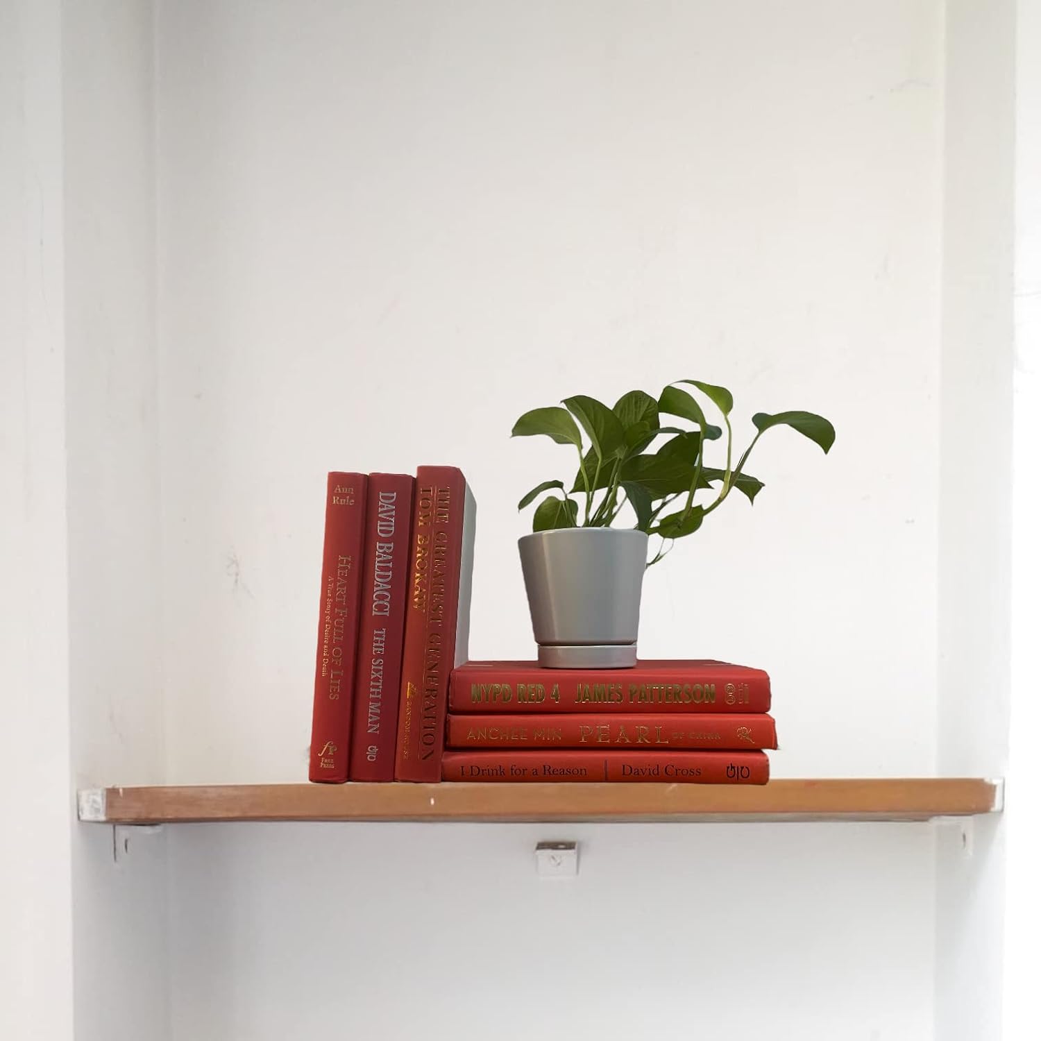 Libros rojos modernos por color  Libros de tapa dura real para decoración del hogar  Paquete a granel de tapas duras decorativas para diseño