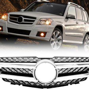 Parrilla para Mercedes Benz X204 GLK parrilla delantera GLK250 GLK350 2010 2011 2012 Parrilla para Mercedes Benz X204 GLK parrilla delantera GLK250 GLK350 2010 2011 2012