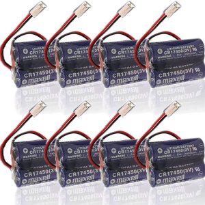 (8 unidades) 2CR17450-2WK27 D80UB016170 3V 2600mAh Batería para Mazak 2CR17450 3V Batería (8 unidades) 2CR17450-2WK27 D80UB016170 3V 2600mAh Batería para Mazak 2CR17450 3V Batería