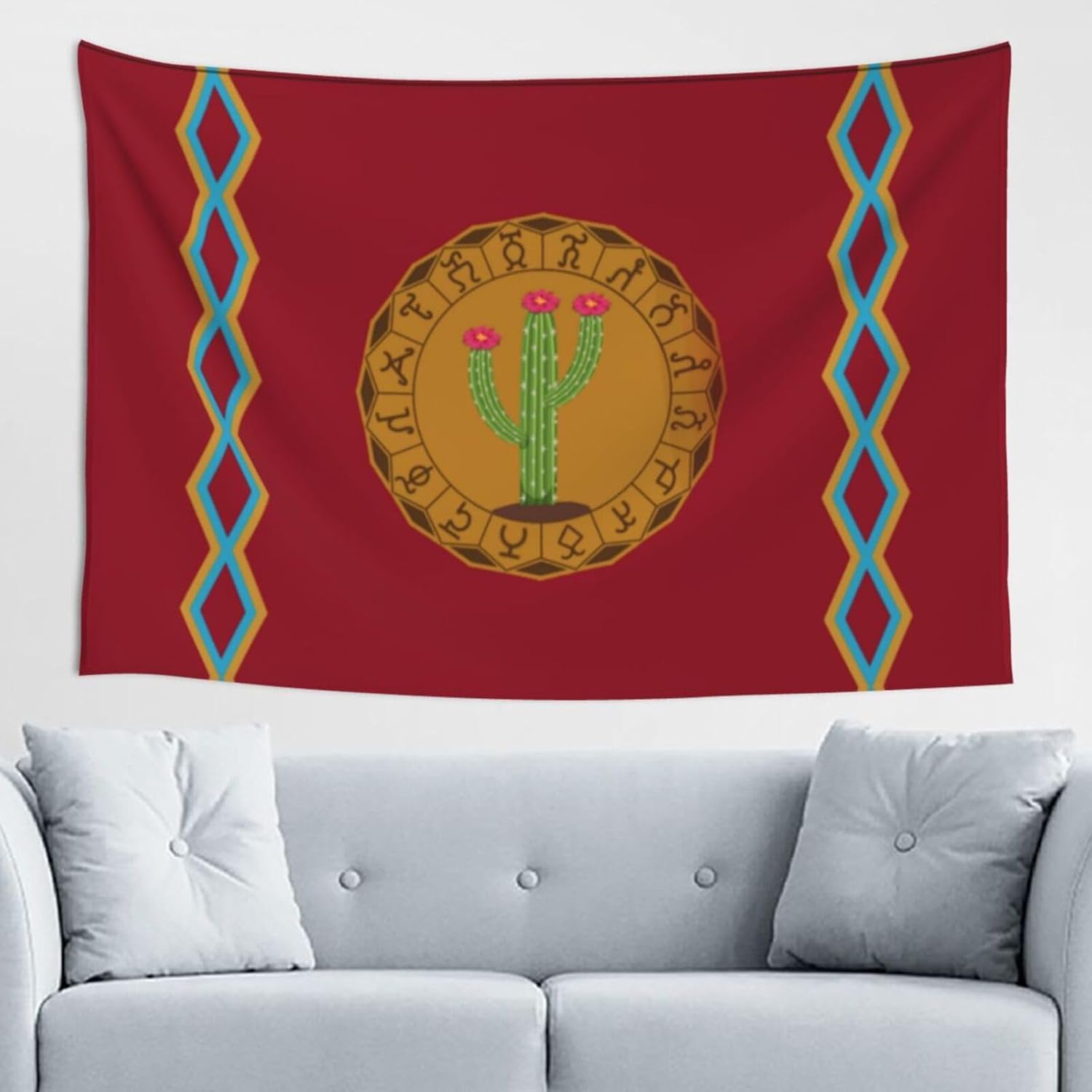 QIZYOQA Panteera Wayuu Tapestry 60 X 40 Inch Party Decoration Living Room Dormitory Bedroom Home Decor Tapestry