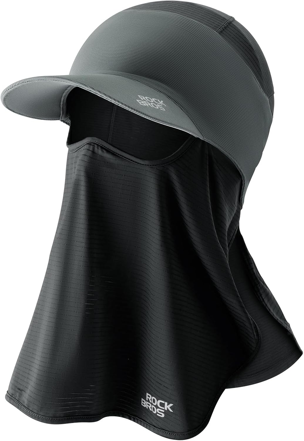 ROCKBROS Sombrero de pesca para hombres y mujeres, para senderismo, jardín, protección UPF 50+, protección UV con solapa para el cuello y cubierta