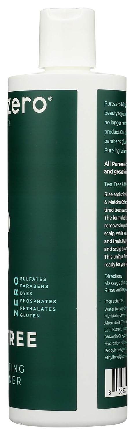 PUREZERO Acondicionador de árbol de té y matcha, 12 FZ