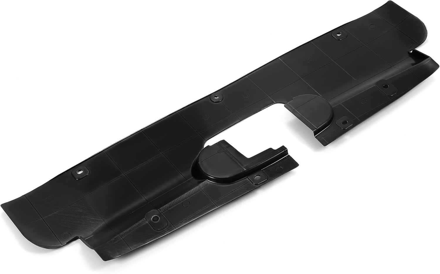 HECASA Cubierta de deflector de aire superior del radiador compatible con Chevy Chevrolet Silverado 2003-2007GMC Sierra 1500 2500HD 3500 repuesto