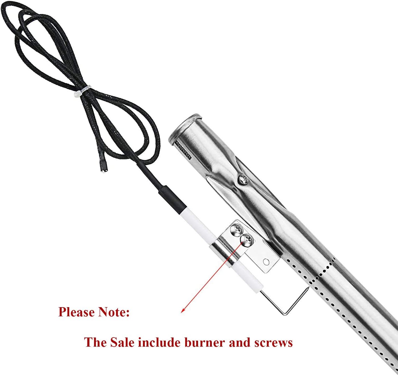 Kit de reparación de parrilla para Nexgrill 720-0830H, 720-0783E, Kenmore 720-0830A, 122.33492410 piezas de repuesto, tubos de quemador de acero