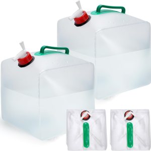 INNO STAGE Contenedor de agua plegable con espita 2.6 galones seguro para alimentos, camping, almacenamiento de agua, jarra, plegable, portátil, INNO STAGE Contenedor de agua plegable con espita 2.6 galones seguro para alimentos, camping, almacenamiento de agua, jarra, plegable, portátil,