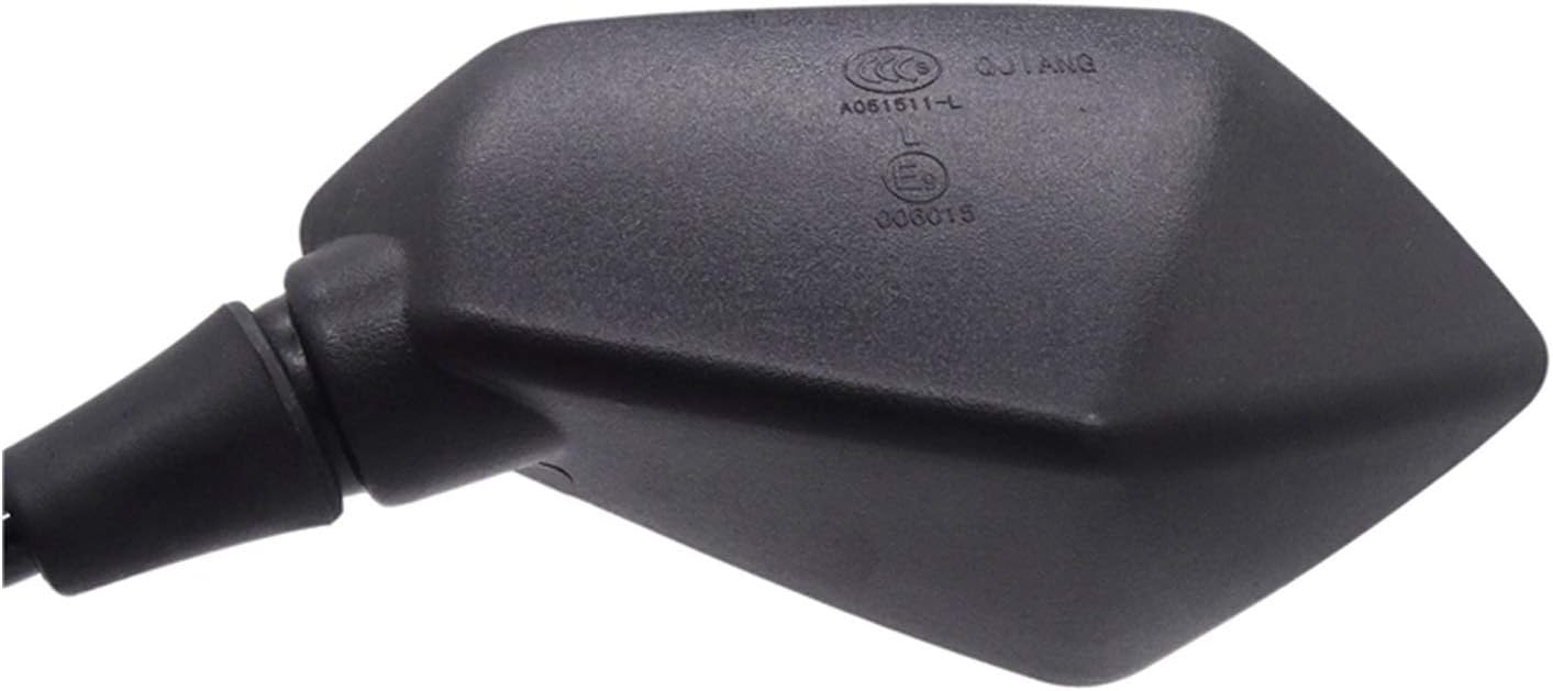 Funda para espejo retrovisor de motocicleta de 0.394 in para Kawasaki ER6N Zephyr Z750 Z1000 ZRX1100 ER6B ER-6N 2006-2010 KLE400 KLE500 VERSYS 1000