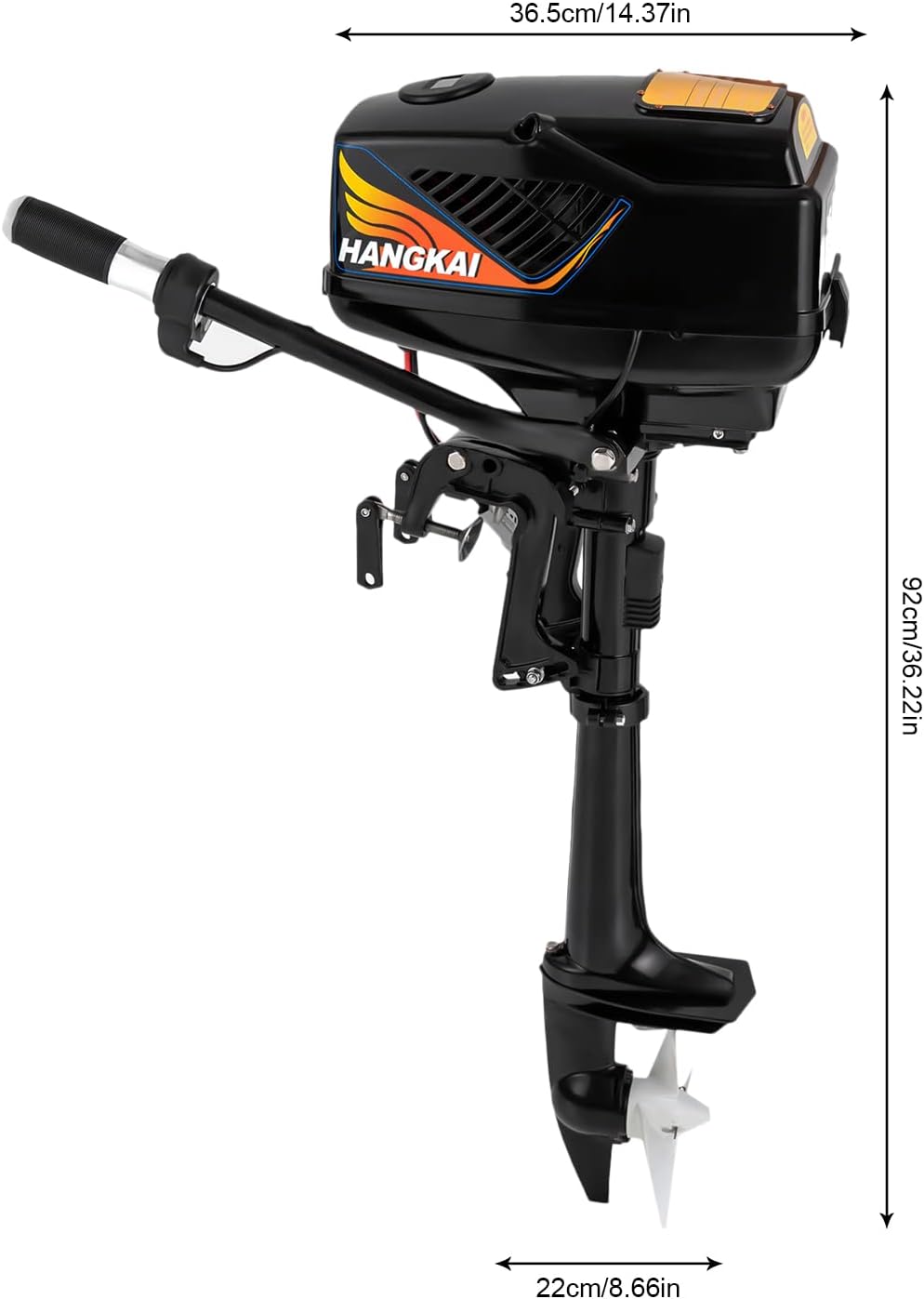 CNCEST 48V 1.2KW motor de arrastre fuera de borda eléctrico motor de barco de pesca 4000rpm 18KMH utilizado en pesca, acuicultura, aventura al aire