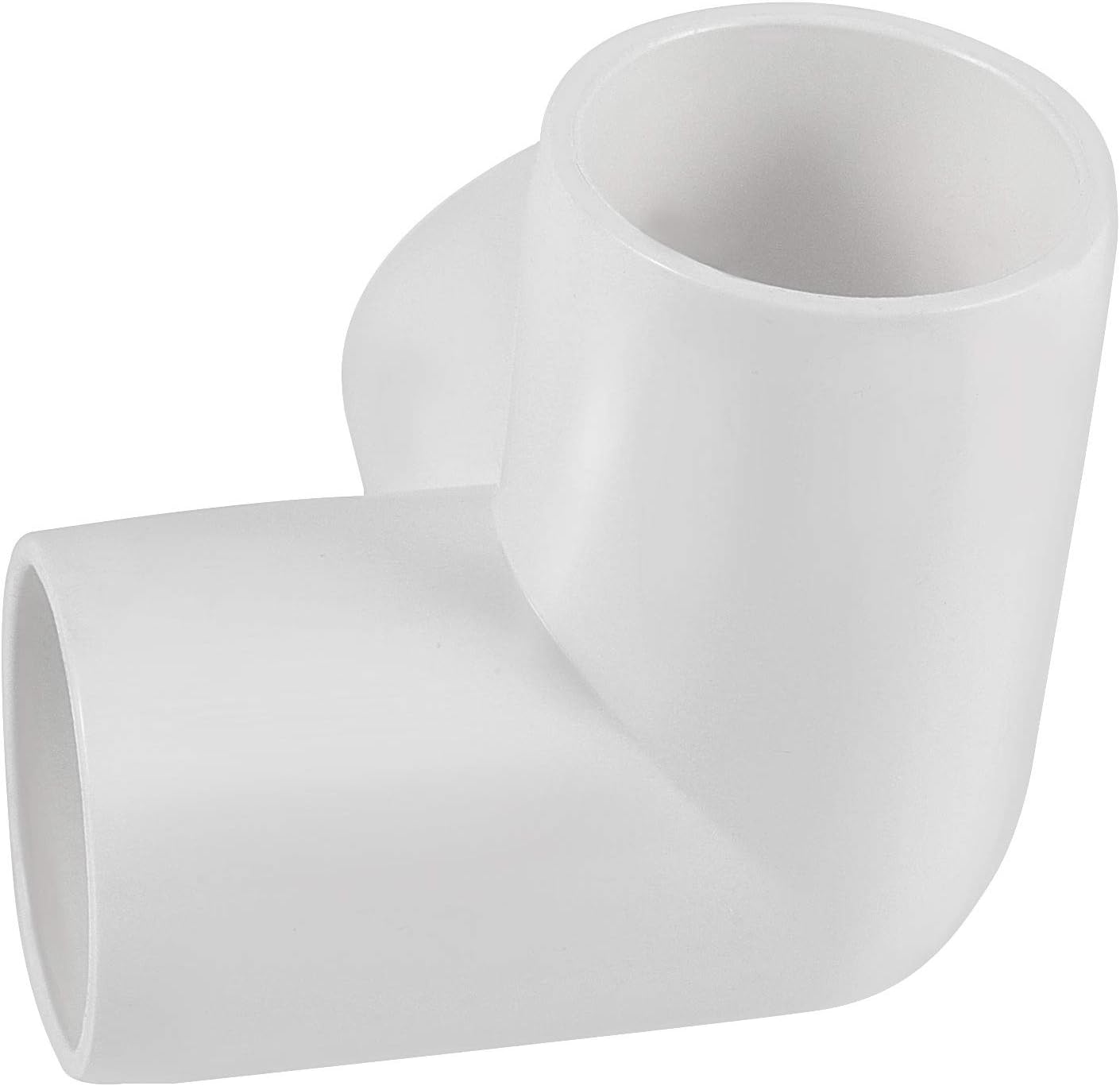 20 accesorios de PVC de 1 pulgada y 3 vías, codo de PVC, accesorios de tubería de PVC resistentes, accesorios de cono de PVC para conexión
