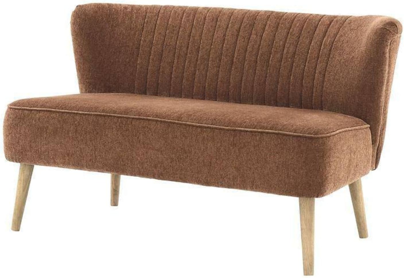 Signature Design by Ashley Collbury Mid-Century – Banco de acento moderno, color marrón