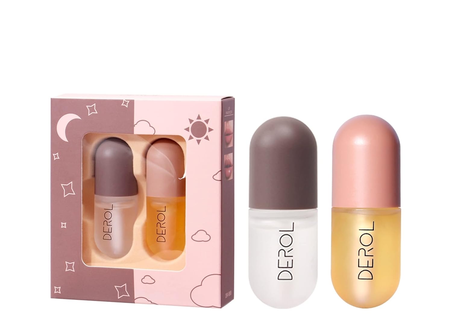 Juego de relleno de labios, suero natural para el cuidado de los labios, máscara de labios, brillo de labios, potenciador de labios para más