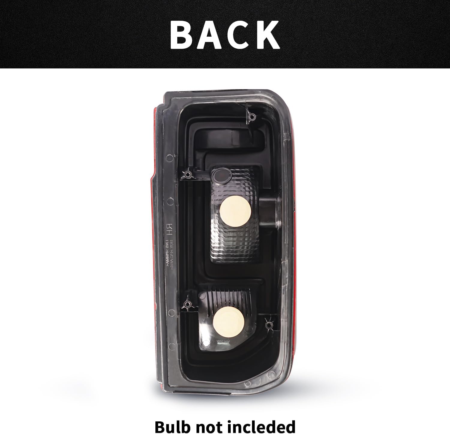 Conjunto de luz trasera para Ford Bronco 2021 2022 2023 OE estilo halógeno modelo de fábrica de repuesto (sin bombilla)
