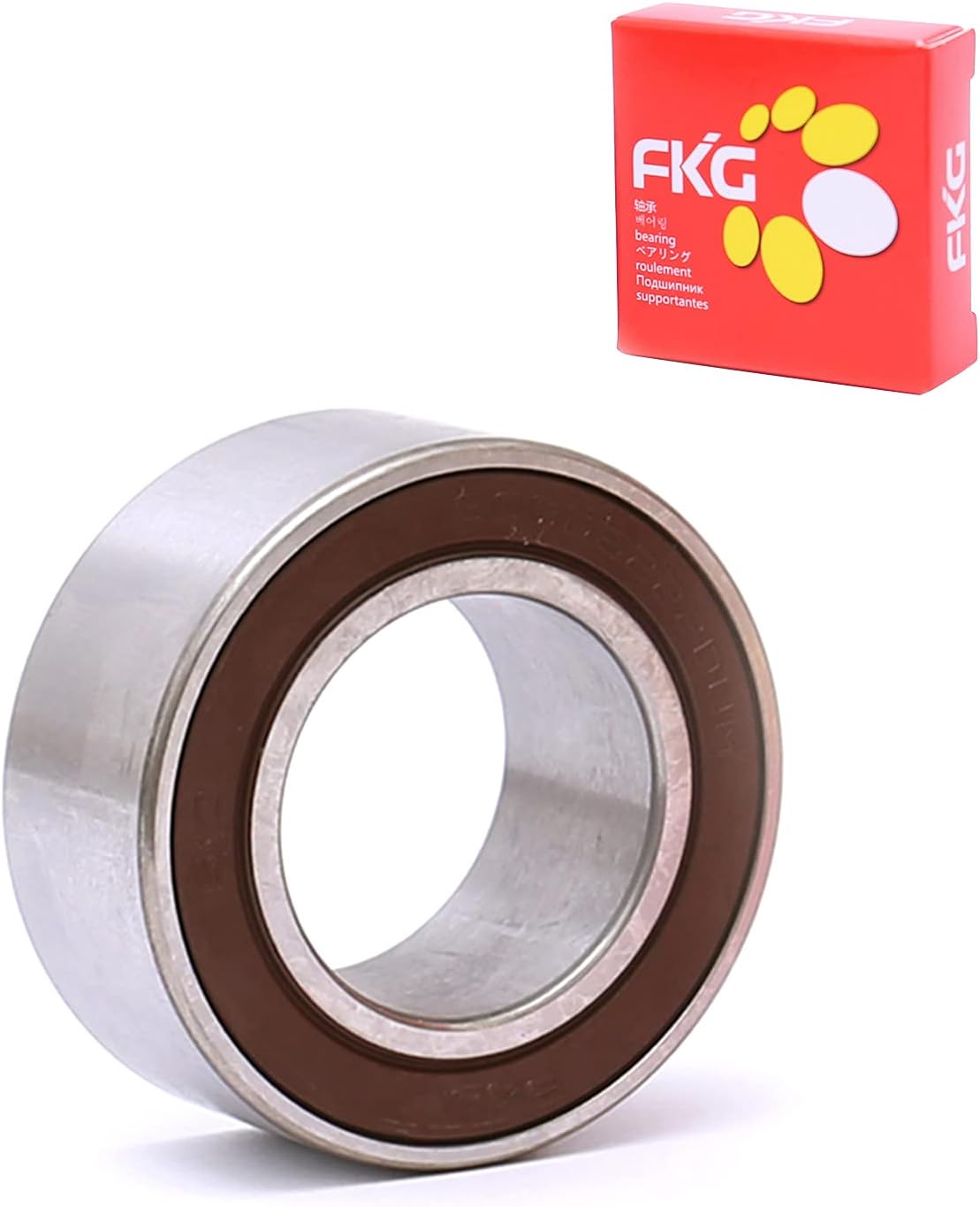 FKG Cojinete de embrague del compresor del aire acondicionado 1.181 in x 2.047 in x 0.866 in