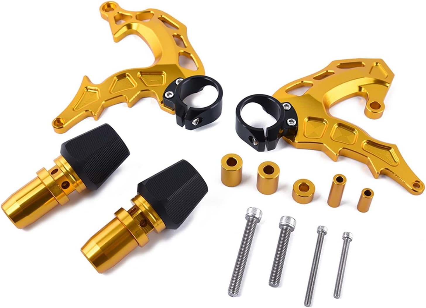 Motocicleta CNC Aluminio Izquierdo y Derecha Cuadro Sliders Almohadilla Protección contra Caídas Protector de Motor para Yamaha Yamaha MT-07FZ-07
