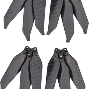 2 pares de hélices avanzadas de fibra completa de bajo ruido, 3 adecuadas para DJI Mavic Pro Drone Drone Frame 250 (gris, talla única) 2 pares de hélices avanzadas de fibra completa de bajo ruido, 3 adecuadas para DJI Mavic Pro Drone Drone Frame 250 (gris, talla única)