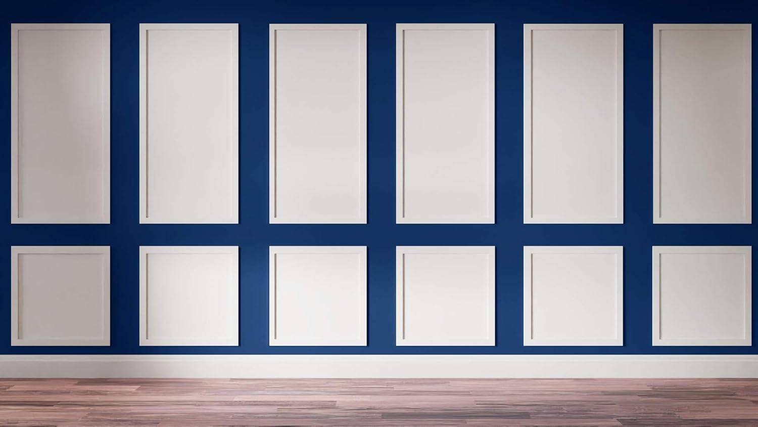 Ekena Millwork Panel de pared decorativo Cornell de 18 pulgadas de ancho x 12 pulgadas de alto x 58 pulgadas de profundidad