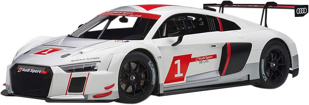 Audi R8 FIA GT GT3#1 2016 Ginebra – Coche de presentación modelo 118 de AUTOart 81600