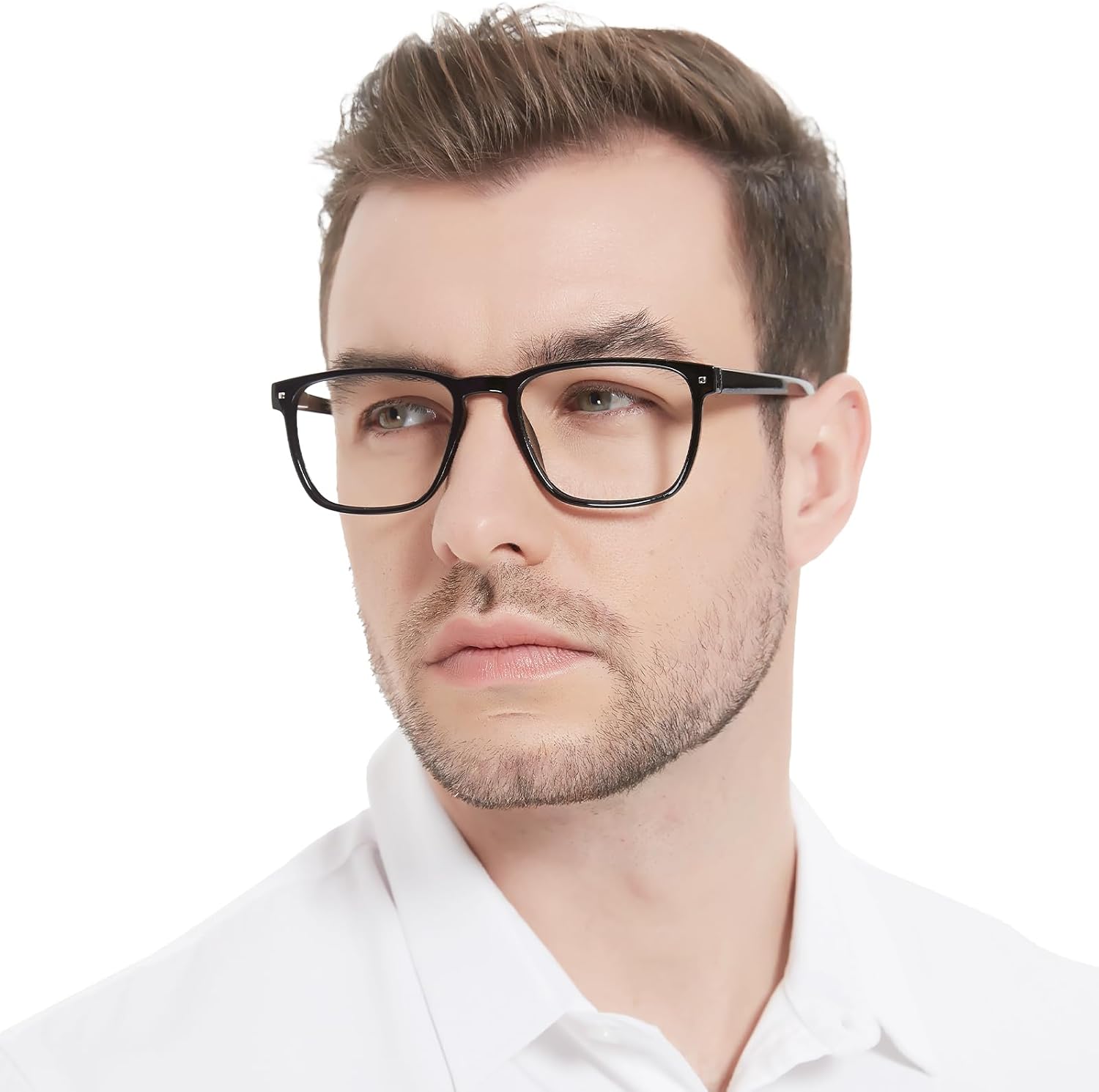 Blue Light Blocking Reading Glasses Men Large Square Readers 1.0 1.25 1.5 1.75 2.0 to 6.0