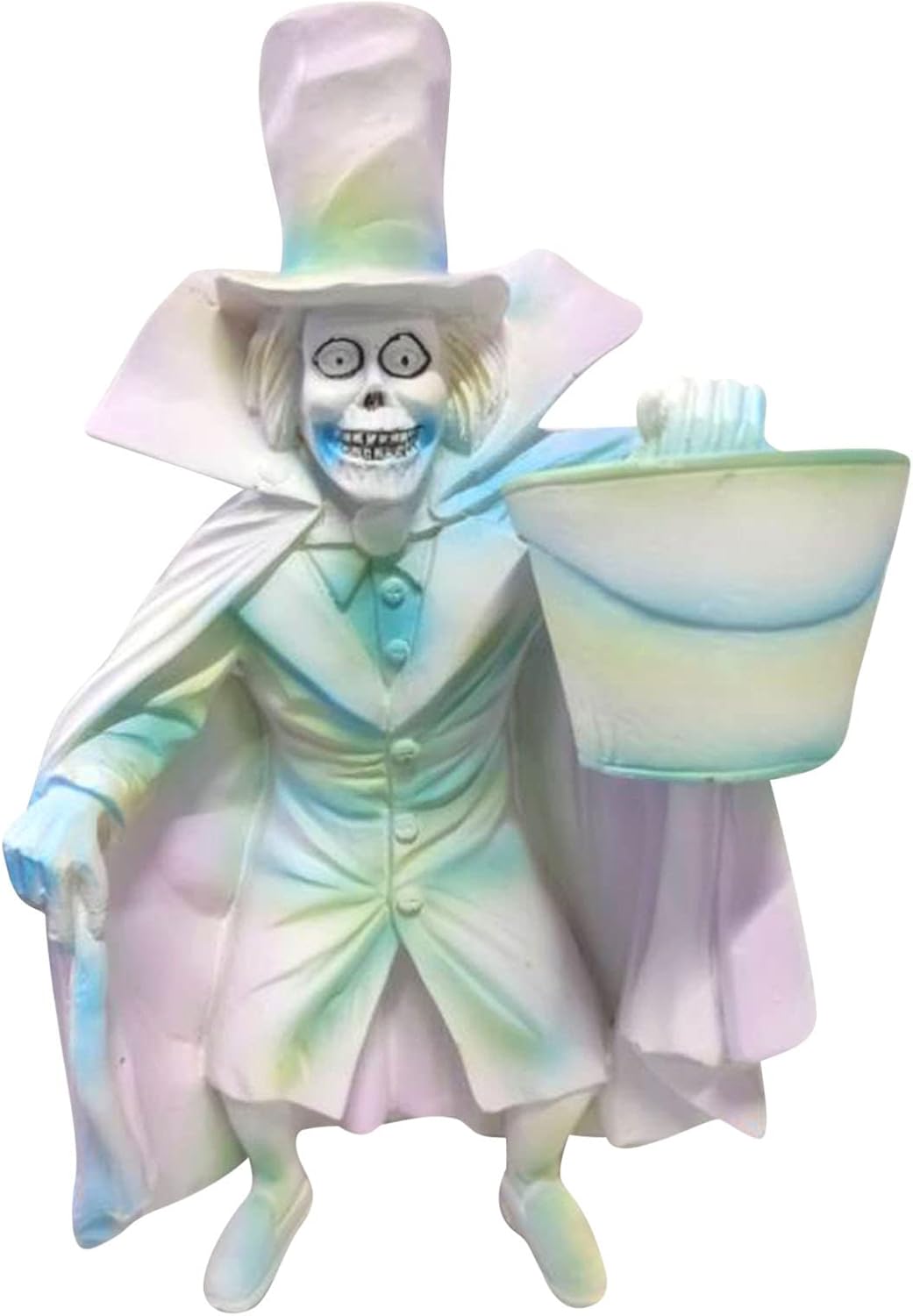 Caja de sombreros de Halloween, decoración de resina fantasma, caja de sombreros de mansión encantada de Halloween, caja de sombreros, adorno de