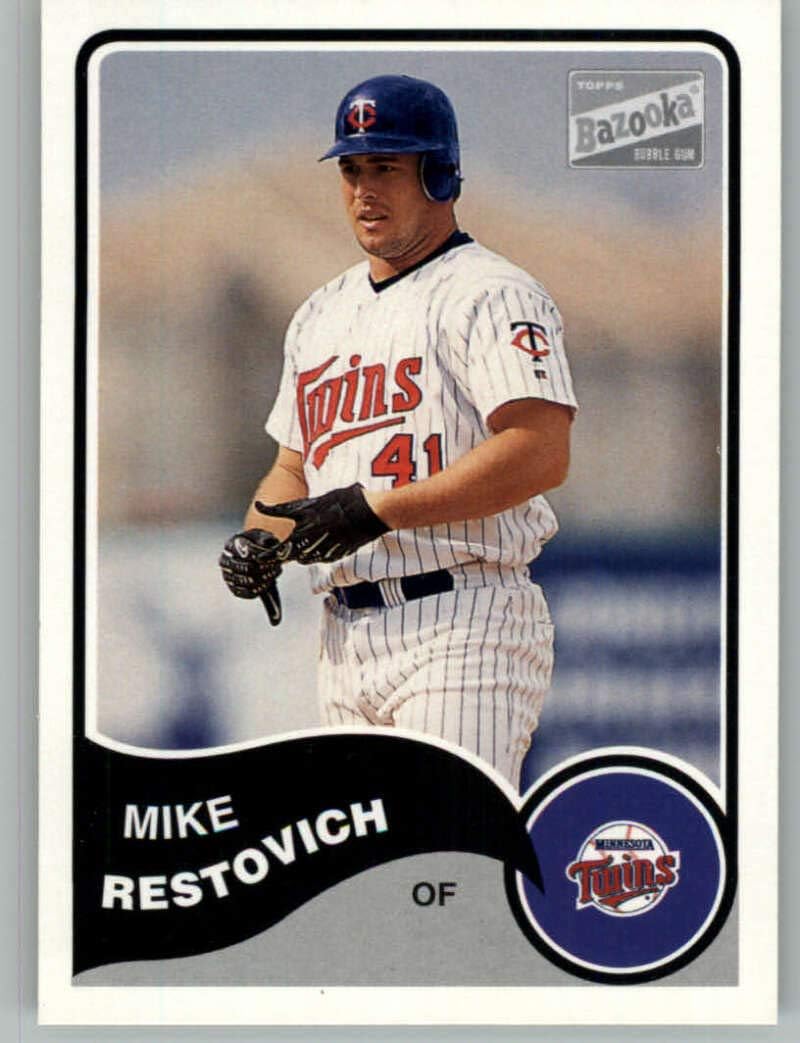 2003 Bazooka #162 Michael Restovich NM-MT Minnesota Twins Baseball MLB
