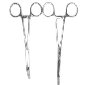 SURGICAL ONLINE Juego de pesca de 2 piezas de 8 pulgadas + 10 pulgadas con pinzas curvadas para hemostato de bloqueo de acero inoxidable SURGICAL ONLINE Juego de pesca de 2 piezas de 8 pulgadas + 10 pulgadas con pinzas curvadas para hemostato de bloqueo de acero inoxidable