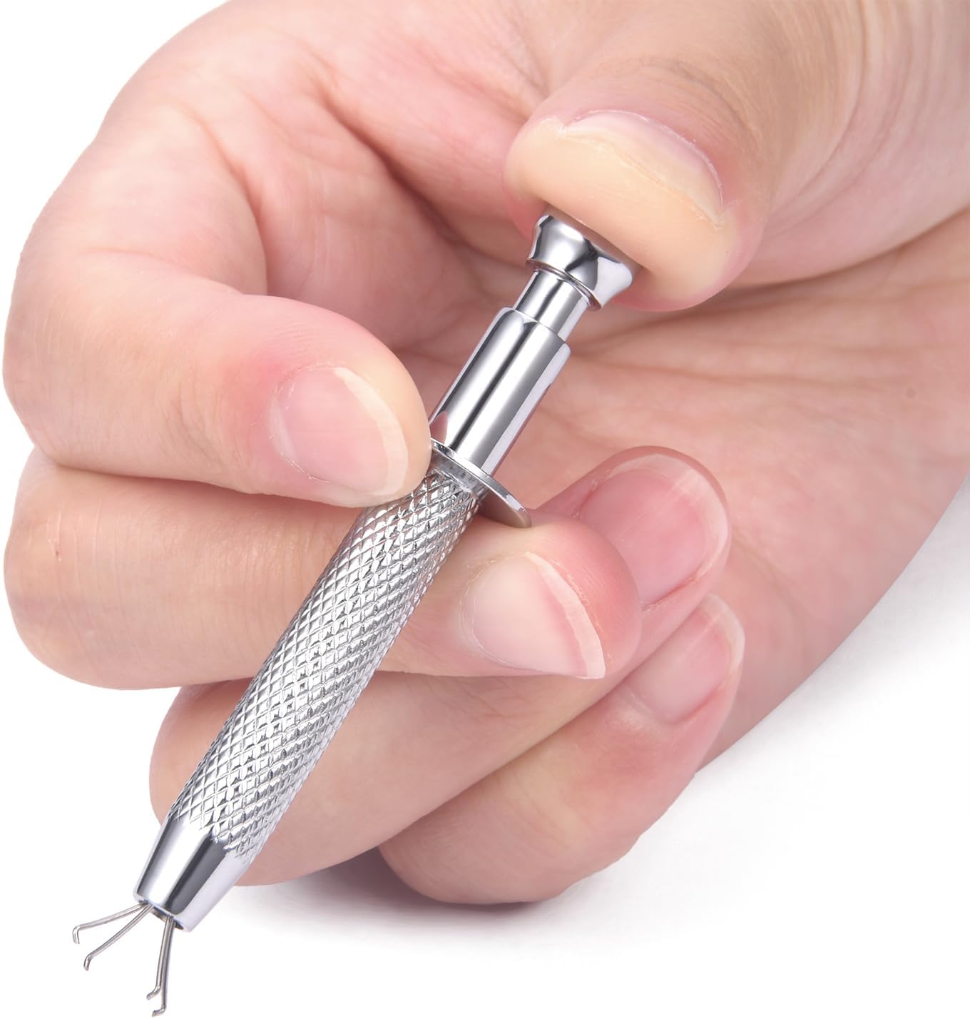 JIESIBAO Herramienta de perforación para todos los piercings, herramienta versátil para oreja, labio, ombligo, lengua, ombligo, ombligo, tabique,