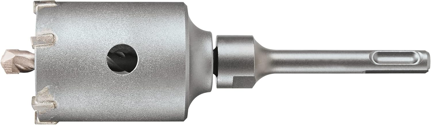 Bosch T3912SC Broca de núcleo de pared delgada SDS-Plus SPEEDCORE de 1 -38 pulgadas para eliminación de mampostería, ladrillos y bloques