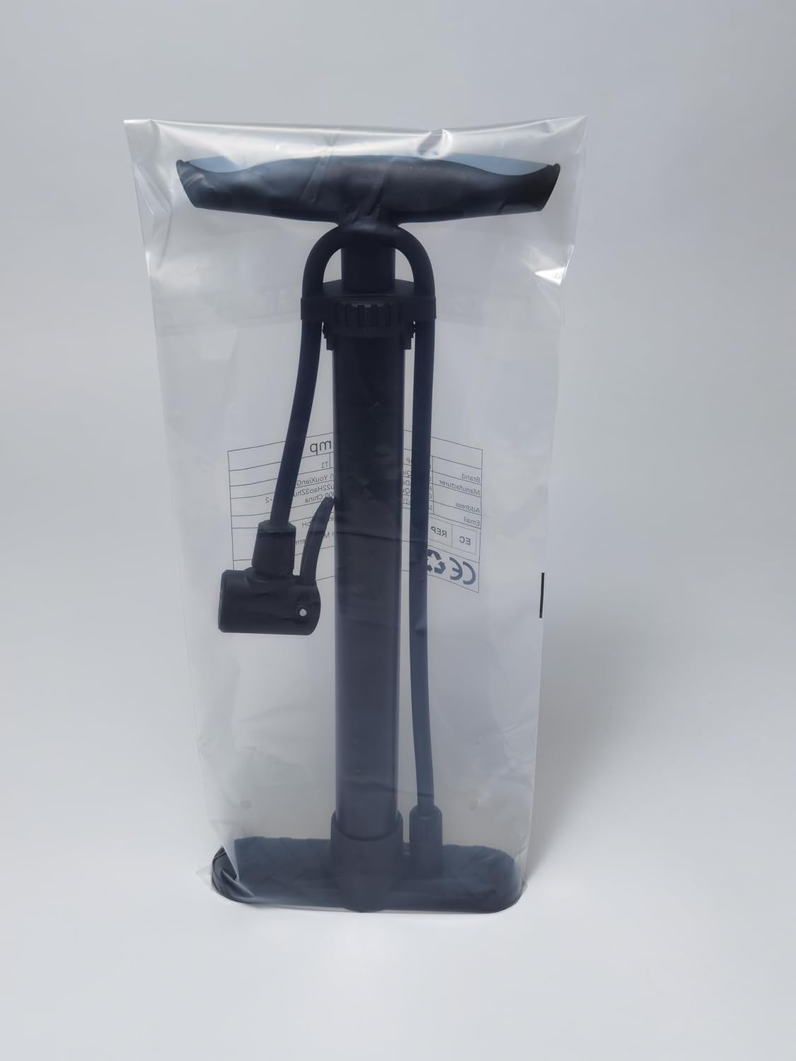 Bomba de piso de bicicleta con manómetro, bomba de bicicleta de alta presión 160 PSI, bomba de bicicleta con inflador de bomba de bola de aire para