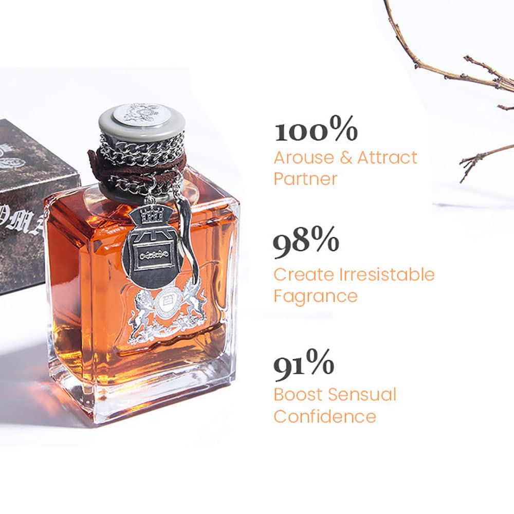 Alpha-Men – Perfume de feromonas de 3.4 fl oz, perfume de feromonas Alpha Men, colonia de feromonas para hombres, atrae a las mujeres (1 unidad)