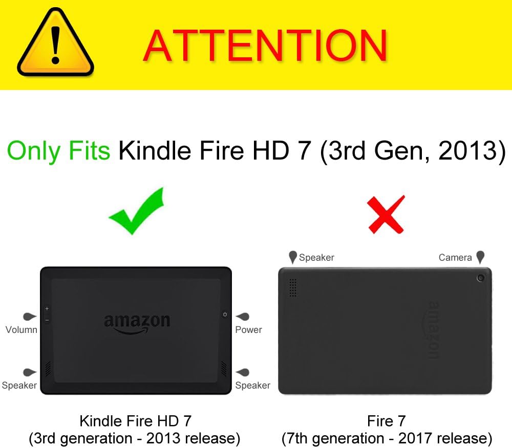 Fintie estuche para Kindle Fire HD 7″ (2013 modelo viejo)