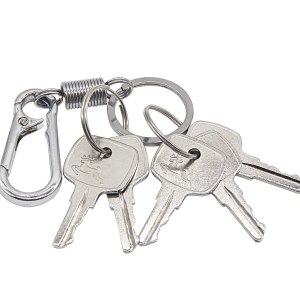 AR51481 Llaves de encendido con llavero apto para equipos de tractores John Deere 322, 330, 332 parte R45361 AT195302 AT145929 (paquete de 5) AR51481 Llaves de encendido con llavero apto para equipos de tractores John Deere 322, 330, 332 parte R45361 AT195302 AT145929 (paquete de 5)