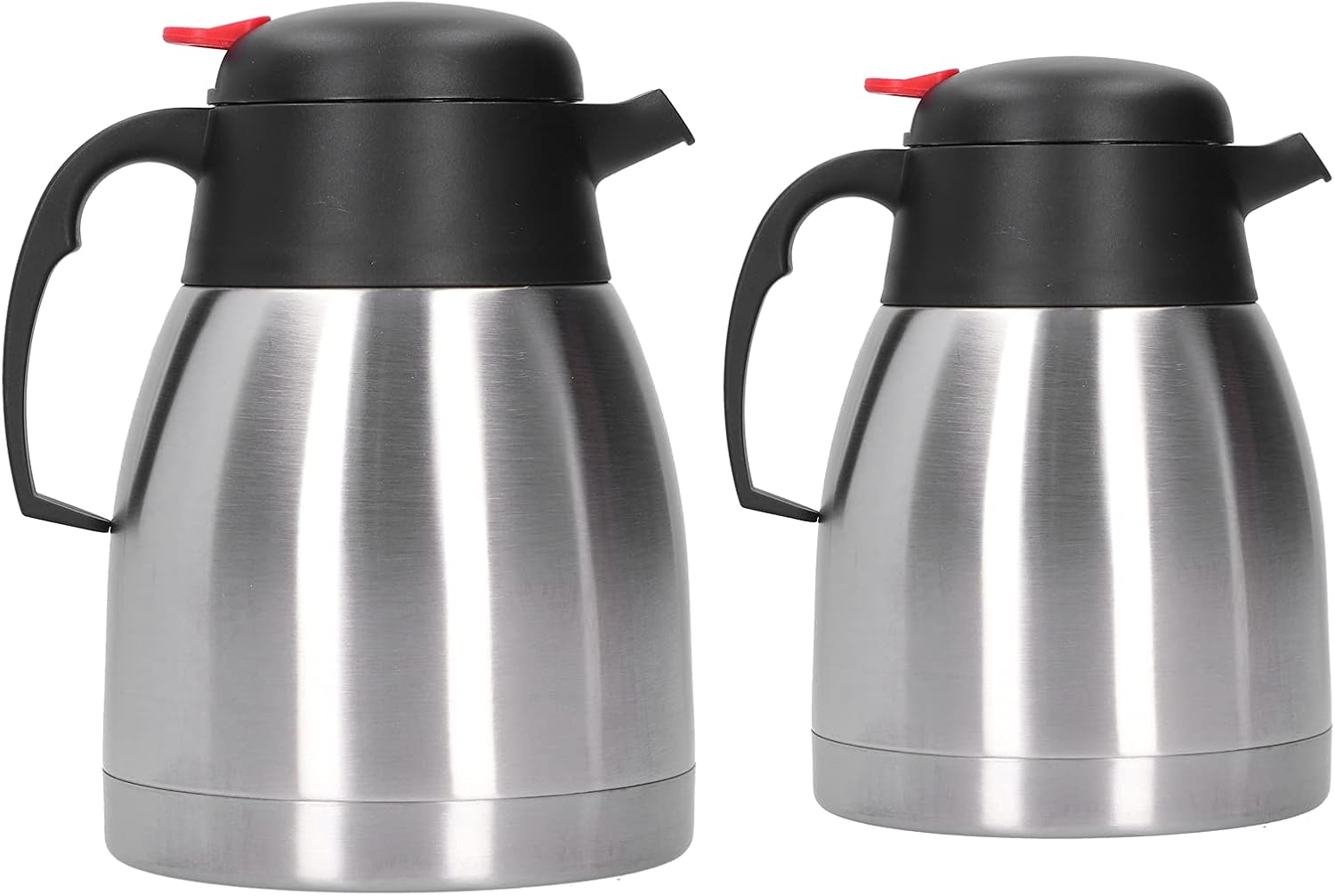 Jarra térmica de acero inoxidable 304, gran capacidad para mantener líquidos calientes, hogar, restaurante, hotel, suministro (1.5L)