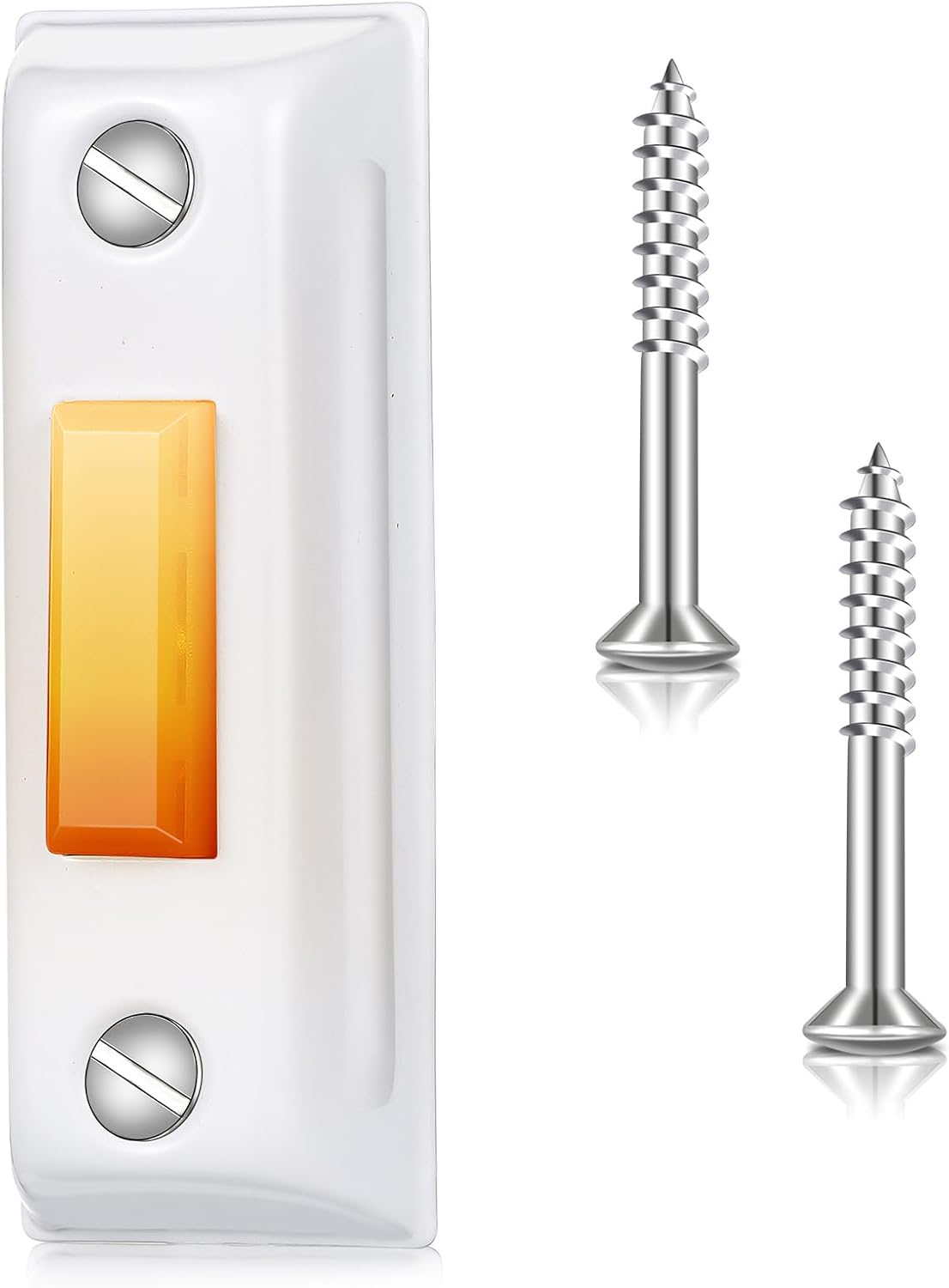 Botón de timbre de puerta, botón de metal iluminado para puerta montado en la pared, timbre de puerta con cable, botones de repuesto para abridor de
