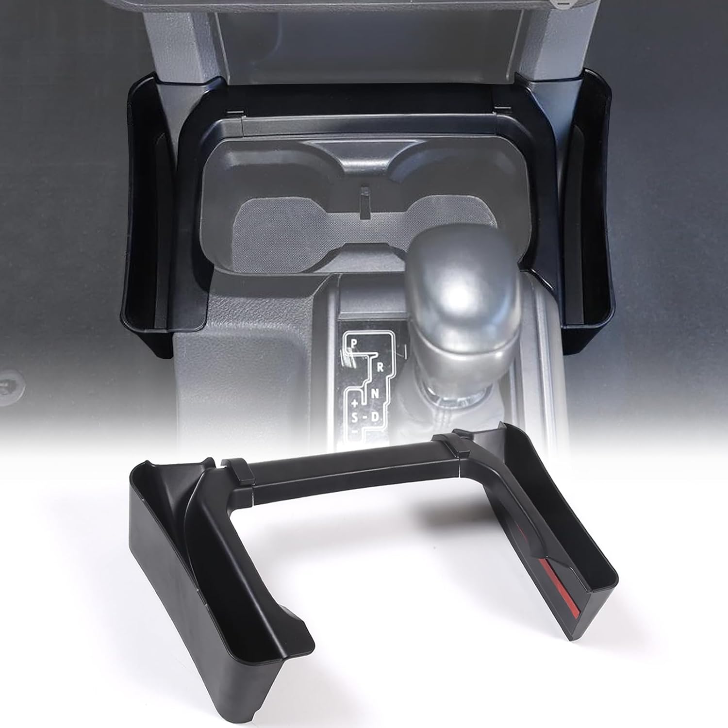 CHEAYAR Caja de almacenamiento lateral de control central compatible con Toyota Tacoma 2023 2022 2021 2020 2019 2018 2017 2016, organizador de
