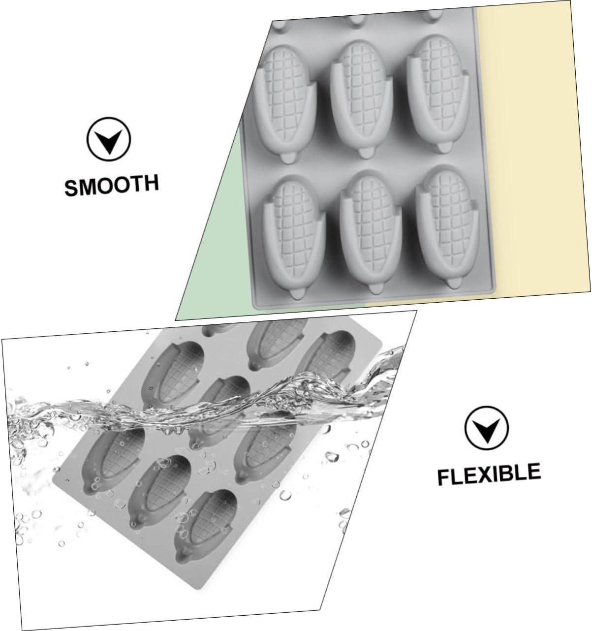 Silicone Cake Pan Candy bread pan corn Soap candy corn candy molds chocolate candies molde de para resina cute non-stick mold food grade Bread