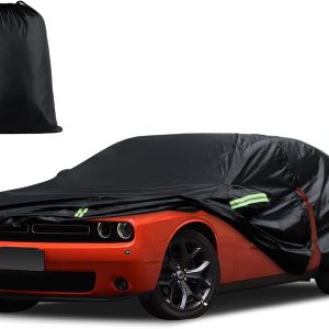 Funda de coche personalizada para Dodge Challenger 2008-2023, impermeable para todo tipo de clima, cubierta exterior completa, protector de lluvia, Funda de coche personalizada para Dodge Challenger 2008-2023, impermeable para todo tipo de clima, cubierta exterior completa, protector de lluvia,