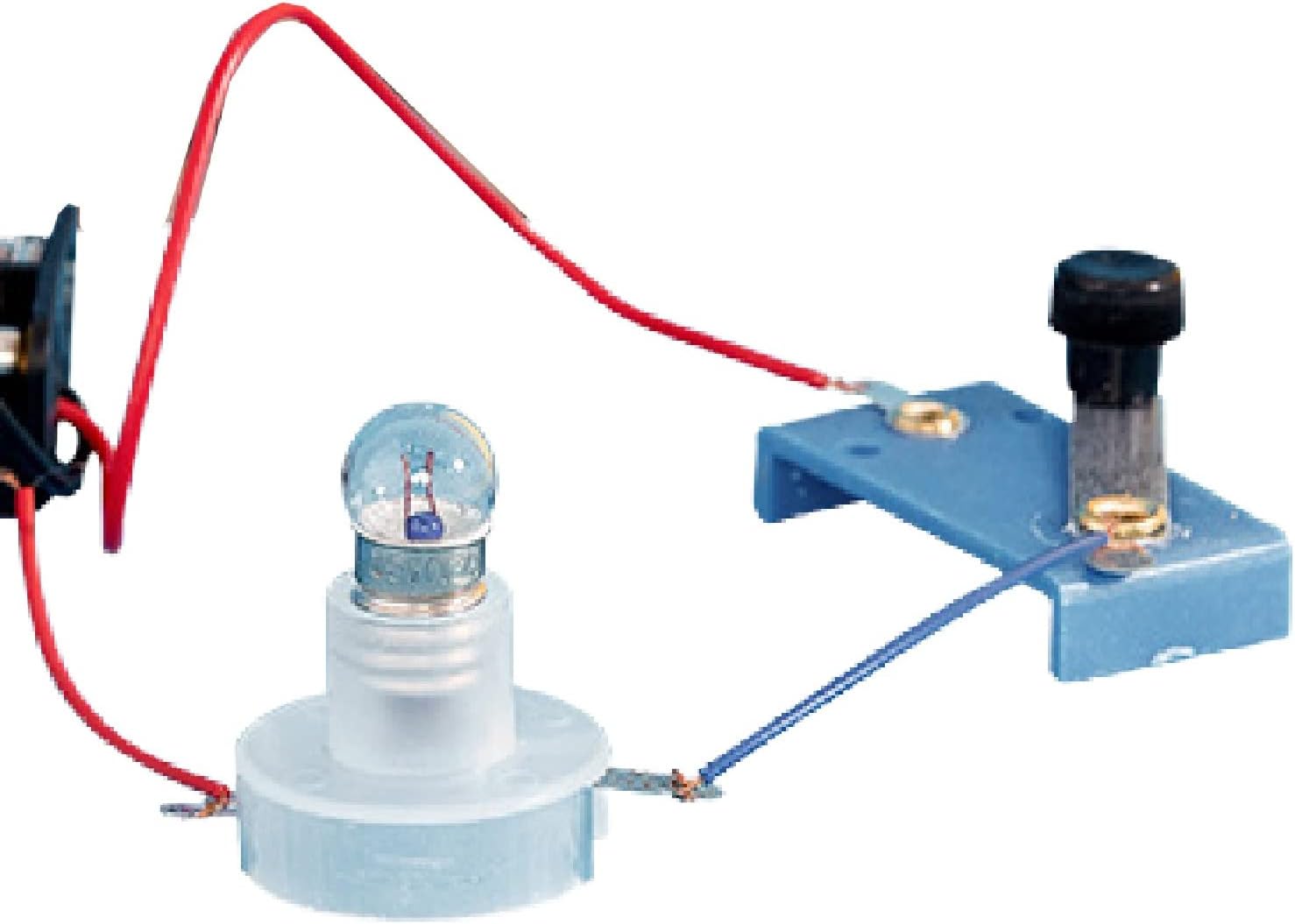 Kit de experimento de circuito eléctrico, kit de luces de bombilla pequeña, kit básico de ciencia física, kit educativo STEM