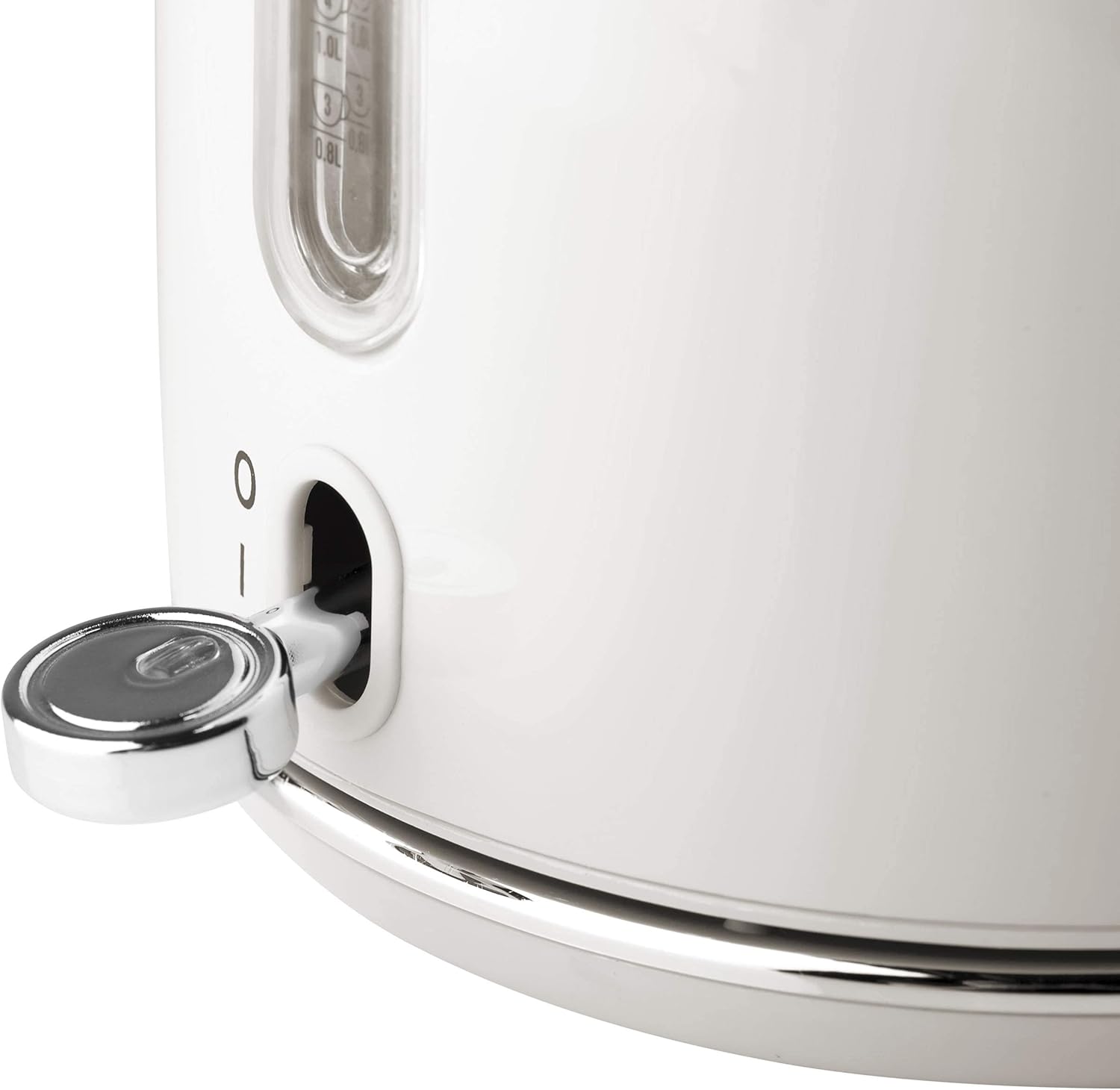 Haden 75012 Heritage – Hervidor eléctrico retro de acero inoxidable de 1.7 litros con apagado automático y protección contra ebullición en seco,