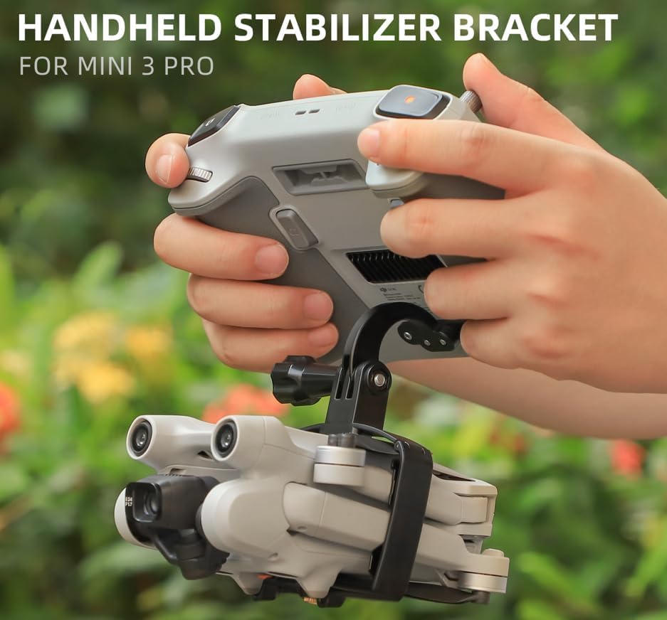 BTG Estabilizador de mano titular de mano para DJI Mini 3 Pro DJI RC Control remoto Accesorios de mano