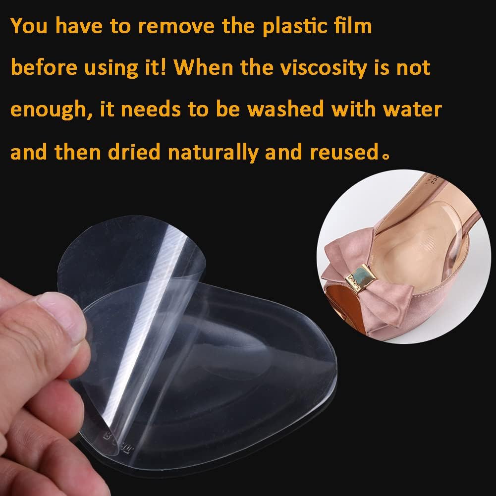 8 pares de almohadillas metatarsianas de bola de pies, almohadillas de gel para pies de bolas de gel Mortons Neuroma Callus alivio del dolor de