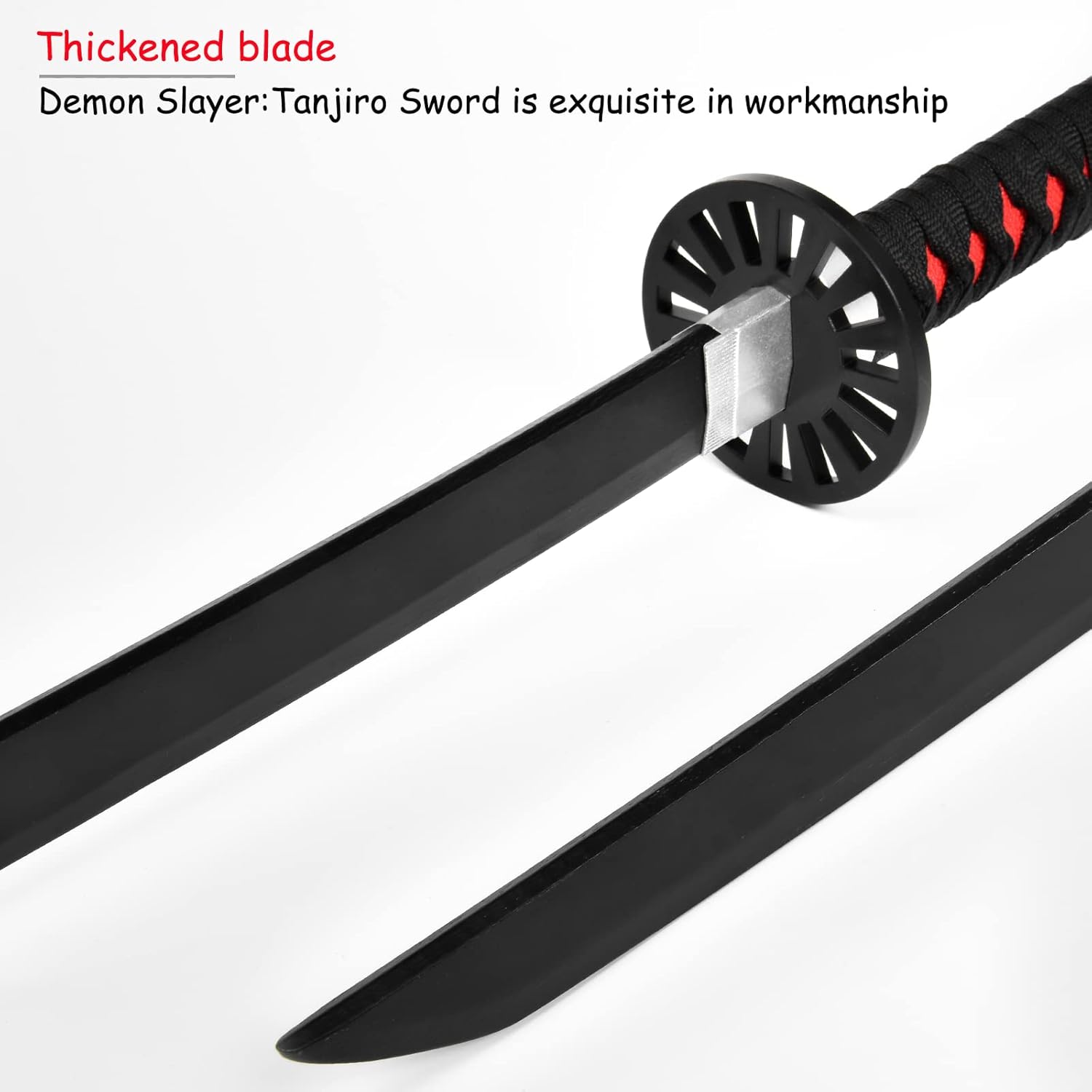 Espada Demon Slayer de 41 pulgadas, con espada de anime de soporte, espada Zenitsu, espada Tanjirou y espada Rengoku, varios estilos disponibles
