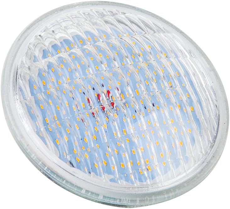 Goehiaul PAR36 Bombilla LED de paisaje 6W 3000K blanco cálido, ACDC12V, 700Lumens PAR 36 36W equivalente halógeno, impermeable, luz de inundación