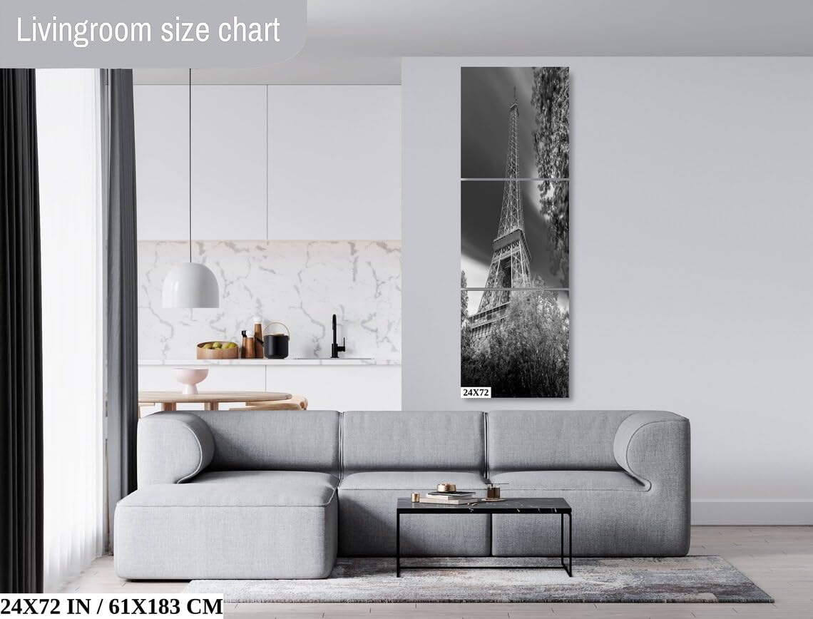 Eiffel Tower, Paris, France – PrintCanvasAcrylicMetal (Acrylic Print, 24×36 Inches)