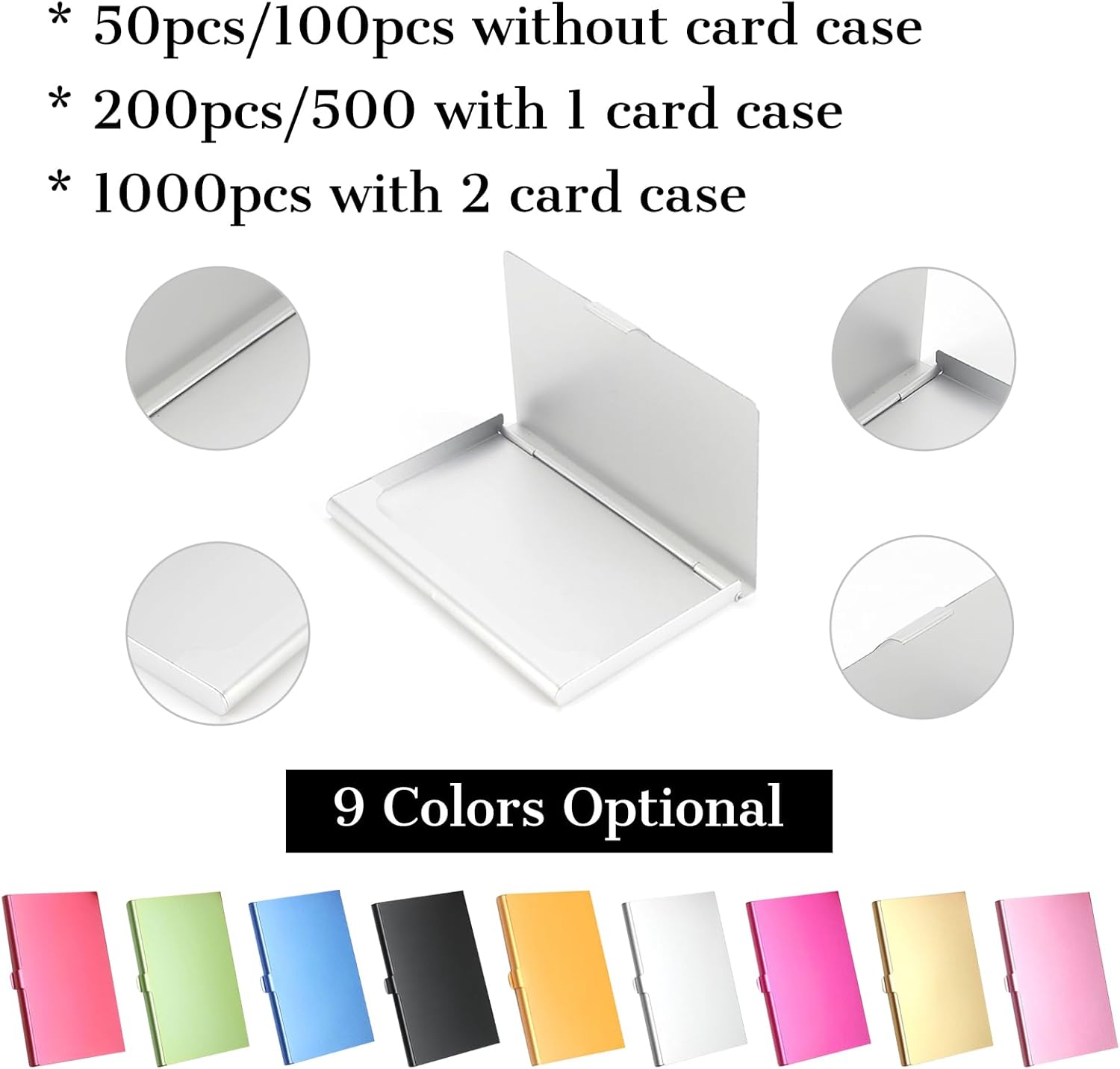 Tarjetas de visita personalizadas con logotipo, tarjetas de visita personalizadas para pequeñas empresas 100, 200, 500, 1000, personalizables,