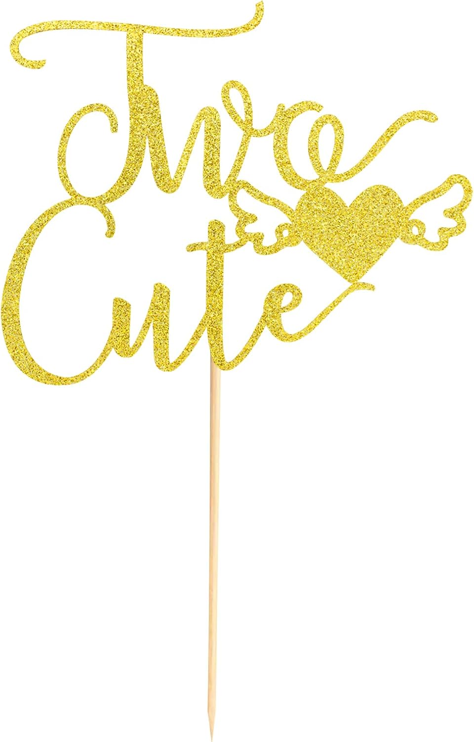 Dos bonitas decoraciones para tartas para bebé niña y niño  Selección de pastel de segundo cumpleaños  Suministros de decoración de fiesta de feliz