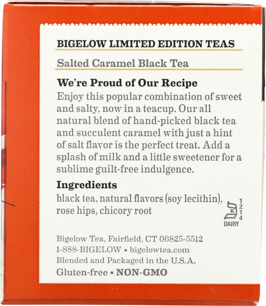 Bigelow Tea Caramelo de vainilla (paquete de 3)