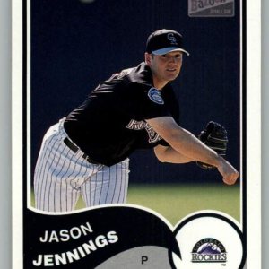 2003 Bazooka #207 Jason Jennings NM-MT Colorado Rockies Baseball MLB 2003 Bazooka #207 Jason Jennings NM-MT Colorado Rockies Baseball MLB