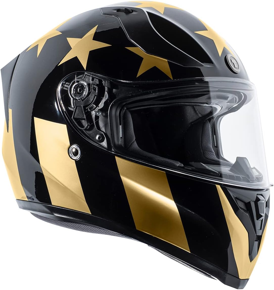 TORC T15B – Casco integral de motocicleta con Bluetooth y gráfico