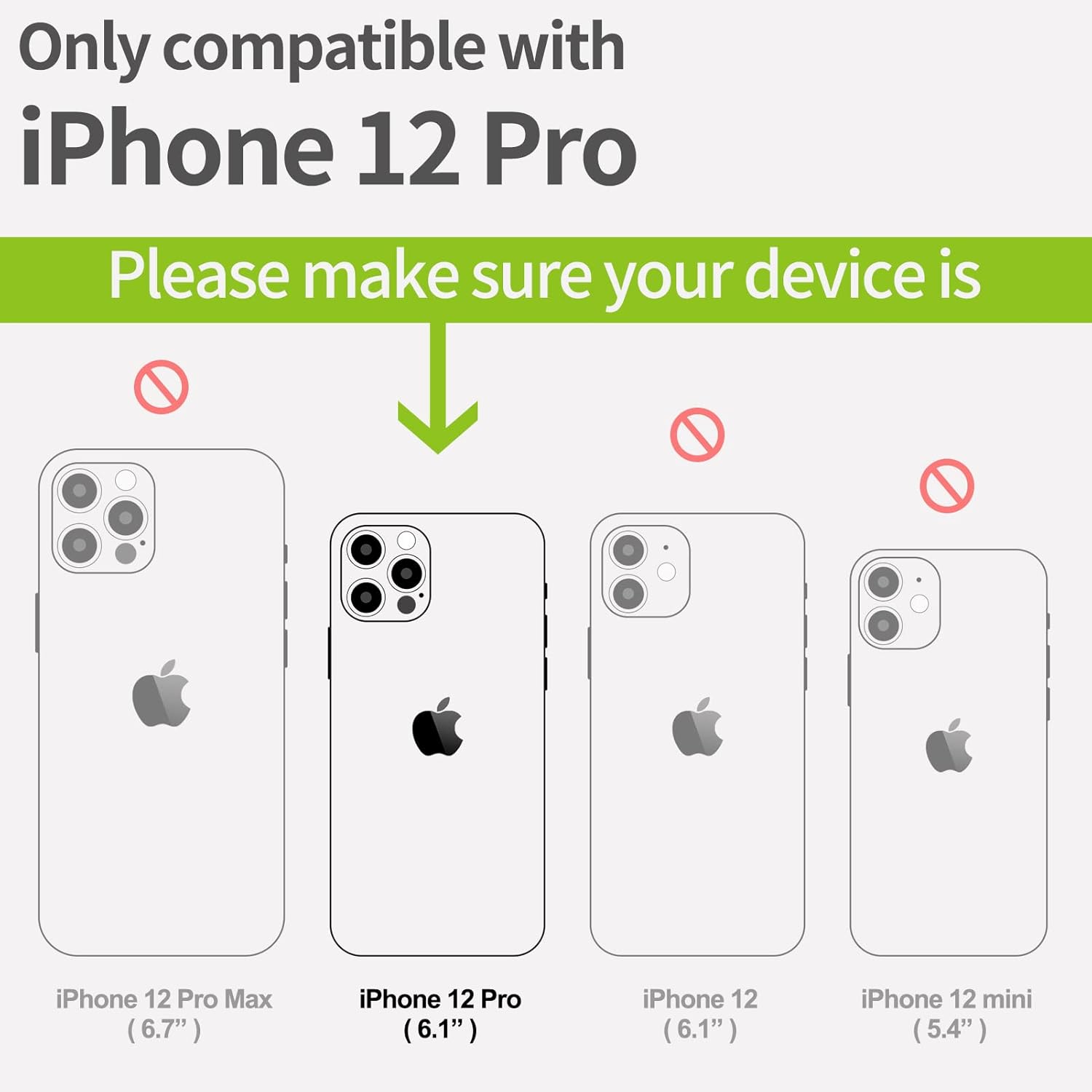 Carveit Funda magnética de madera para iPhone 12 Pro madera real dura y TPU suave negro a prueba de golpes, funda de madera única y elegante