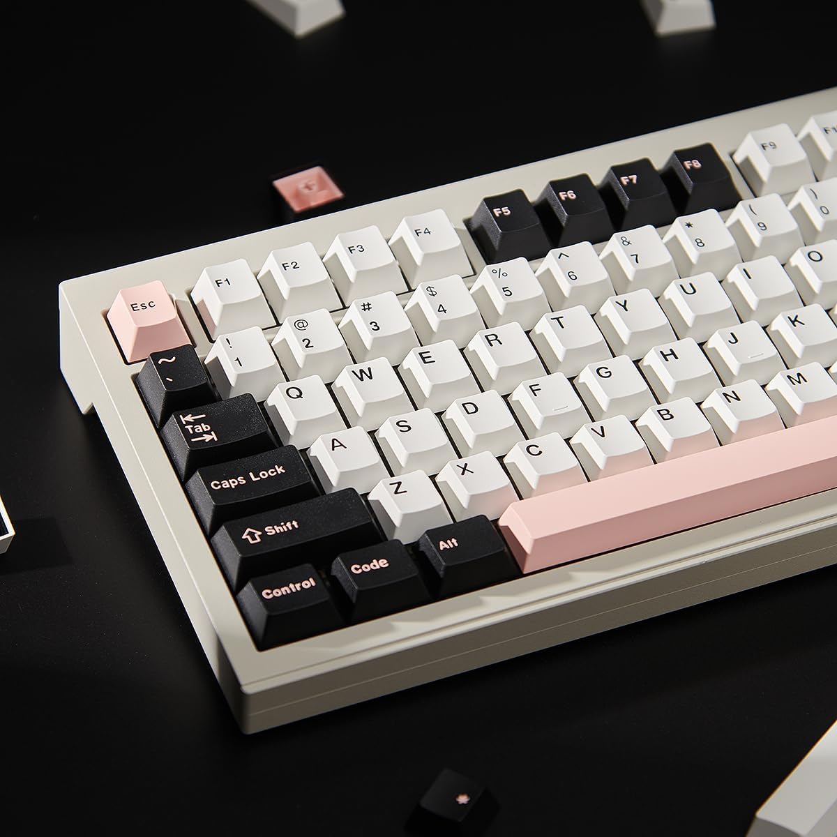 Gliging PBT Olivia Teclas 168 teclas Cherry Profile Thick PBT 616475788587104108 Cherry MX Switch Teclados mecánicos